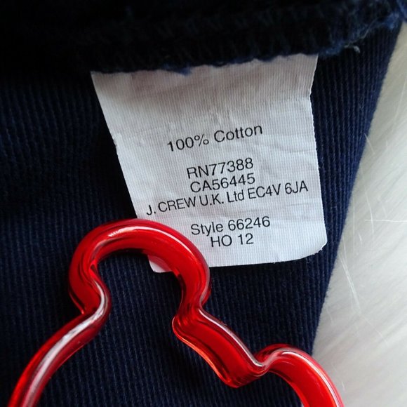 J. Crew Women's Sailor Pants Twill Button Wide Leg Navy Blue Modern Plus Size 14 - Picture 6 of 12